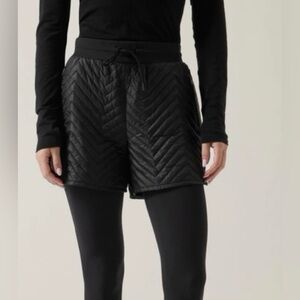 NWT ATHLETA Apres Ski Down Short  size 8